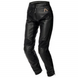 Pantaloni moto piele dame Adrenaline Siena, negru, marime S