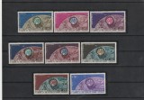 Taaf 1962-Spatiu,,Satelitul &quot;Telstar&quot;-primul flux TV transatlantic,dant.MNH, Nestampilat