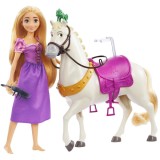 Set de joaca Disney Princess - Rapunzel si calul Maximus