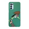 Husa compatibila cu Oppo A72 model Snake The Ganggreen Gang, Silicon, TPU, Viceversa, Transparent, Carcasa