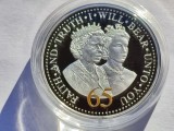 21. Moneda Guernsey 50 pence 2017 (65th anniversary of The Coronation)