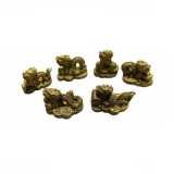 Set de 6 dragoni din rasina model FS508