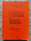 Condica Lui Constantin Mavrocordat Vol. 1 - Corneliu Istrati , B414