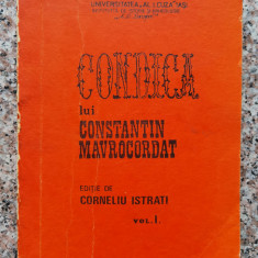 Condica Lui Constantin Mavrocordat Vol. 1 - Corneliu Istrati ,553687