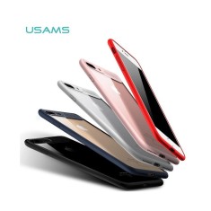 Husa Usams Mant Series Apple Iphone 7, Iphone 8 Alba