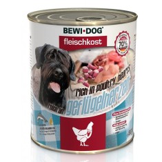 Conserva BEWI DOG - Inimi de pasare,800 g foto