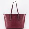 Geanta mare bordeaux cu imprimeu reptila X9527 M13