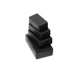 Cutie cu auto-inchidere 92x52x43 mm negru pentru montaje electronice