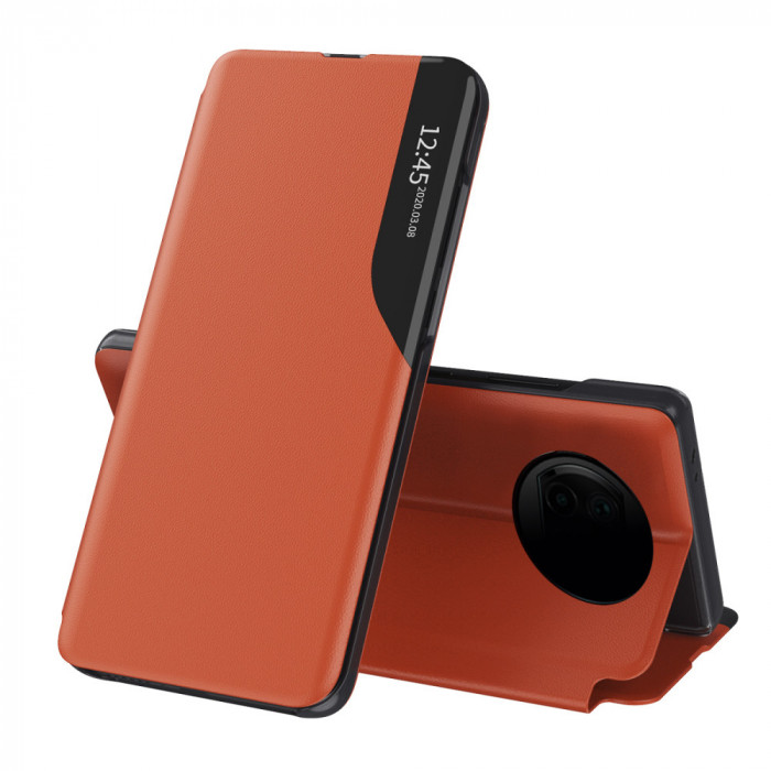 Husa pentru Xiaomi Redmi Note 9T 5G, Techsuit eFold Series, Orange
