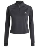 Cumpara ieftin Bluza cu maneca lunga pentru femei Adidas Train Essentials Minimal Branding 1 4, negru, M - OUTLET
