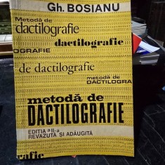 Metoda de dactilografie - Gh. Bosianu