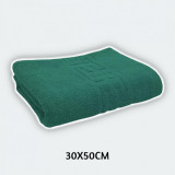 Prosop maini bumbac 30x50cm,500g mp,verde-G081