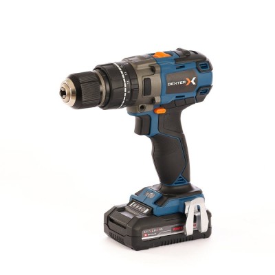 Mașină de Găurit Dexter 18V cu Percuție &amp;ndash; Puternică și Versatilă foto