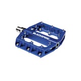 Pedale Aluminiu Blackspire SUB40 Albastre, Ax Cr-Mo, 10 Pini Ajustabili, 92x92x17mm, 417g
