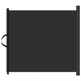Cumpara ieftin Poarta retractabila animale de companie, negru, 117,5x125 cm