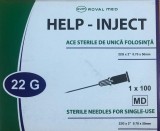 Ace seringa g22x2&quot; 0,70*50mm gri