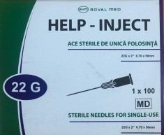 Ace seringa g22x2&amp;quot; 0,70*50mm gri foto