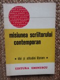 ANTOANETA TANASESCU - MISIUNEA SCRIITORULUI CONTEMPORAN CU AUTOGRAF