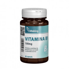 Vitamina B1 (tiamina) 100mg, 60cps, Vitaking