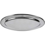 TAVA OVALA DIN INOX 55x38x2.5 CM, Heinner