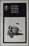 Cumpara ieftin GEORGE BOLDEA - VERSURI (SOLILOQUII 1938 + DIN PERIODICE)[1973/pr.NAE ANTONESCU]