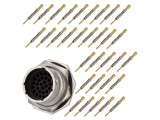 Conector circular RT360, mufă tată crimpat PIN 32 7,5A