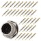 Conector circular RT360, mufă tată crimpat PIN 32 7,5A