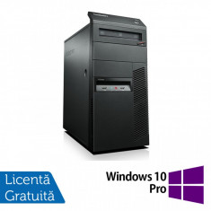 Calculator LENOVO Thinkcentre M91P Tower, Intel Core i5-2400 3.10GHz, 4GB DDR3, 250GB SATA, DVD-ROM + Windows 10 Pro foto