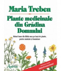Plante medicinale din Gradina Domnului. Sfaturi bune din Biblia mea pe baza de plante, pentru sanatate si bunastare - Maria Treben
