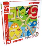 Labirint magnetic cu insecte din lemn Hape, jucarie educativa 2+ ani