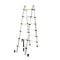 Scara telescopica pliabila din aluminiu, 3.8 m, 150 kg, Geko G02448
