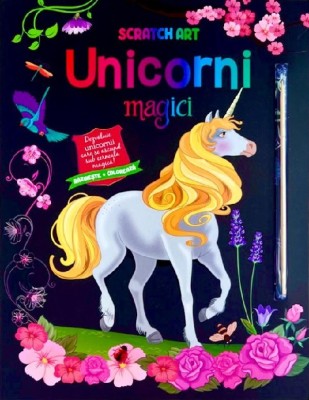 Unicorni Magici - Scratch Art, - Editura Flamingo foto