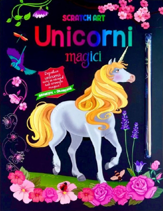 Unicorni Magici - Scratch Art, - Editura Flamingo