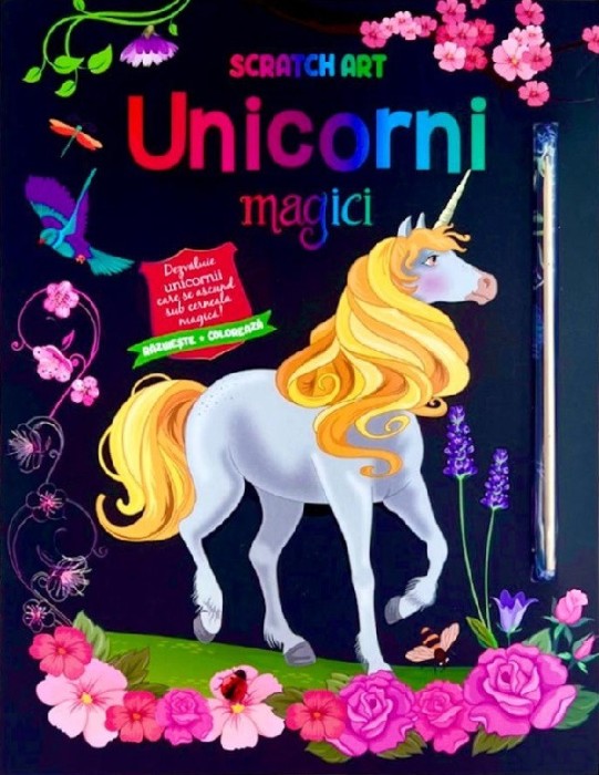 Unicorni Magici - Scratch Art, - Editura Flamingo