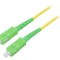 Patch cord fibră optică OS2 SC/APC 0,5m LSZH