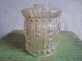 Design / Vintage - Abajur deosebit mijlocul sec XX pentru lustra lampa veioza in forma de ghinda !