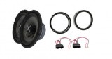 Kit Audio VW Touran: Boxe Auto 165mm Excalibur, Inele Adaptor, Mufe Conectori - Compatibil Touran 2003-2022