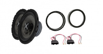 Kit audio VW TOURAN boxe 165mm X172