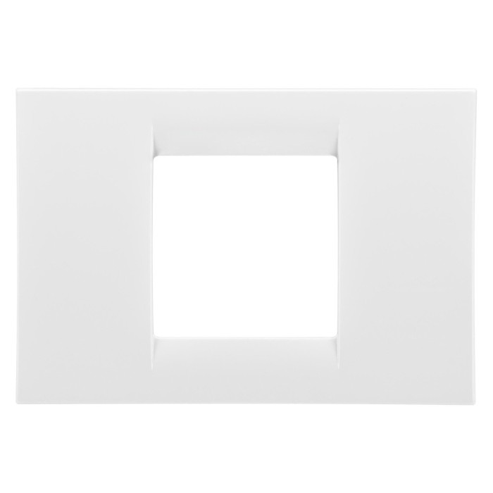 Rama Gewiss System GW22102, 2 module, alb, pentru priza / intrerupator