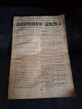 Revista Jurisprudența Generală, Anul II Nr.20 1924 - Vintila Dongoroz , note de D.Alexandresco