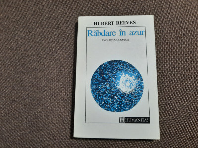 RABDARE IN AZUR- EVOLUTIE COSMICA- HUBERT REEVES -BUC. 1993 foto