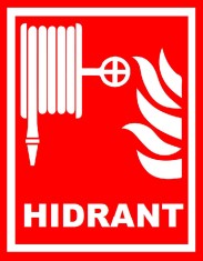 Placuta de semnalizare hidrant foto