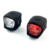 Set 2 lampi far si stop S90 2 led, culoare negru Cod:L247