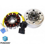 Cumpara ieftin Magnetou (stator aprindere) complet original Aprilia Scarabeo - Gilera Runner VX-VXR - Piaggio Beverly - Fly - Liberty - Vespa LX - S 125-200cc