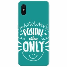 Husa silicon pentru Xiaomi Mi 8 Pro, Positive Vibes foto