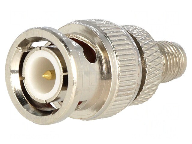 Adaptor BNC tată la SMA mamă aurit