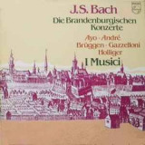 Vinil 2XLP J. S. Bach - I Musici &lrm;&ndash; Die Brandenburgischen Konzerte (EX)