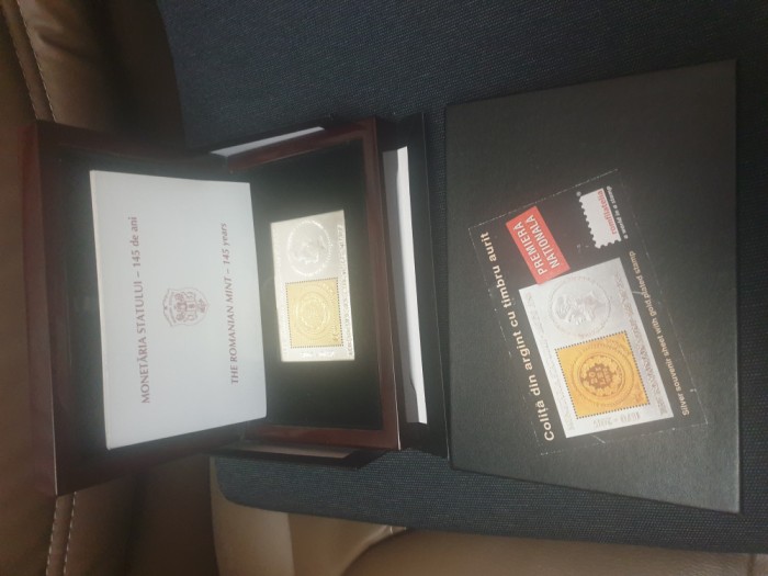 Rom&acirc;nia colita argint aur 2015 145 ani inaugurarea monetaridi statului