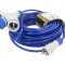 Prelungitor Electric 25m Albastru 3 Prize 16A