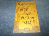 PROGRAM TEATRU 1959 W SHAKESPEARE - VISUL UNEI NOPTI DE VARA